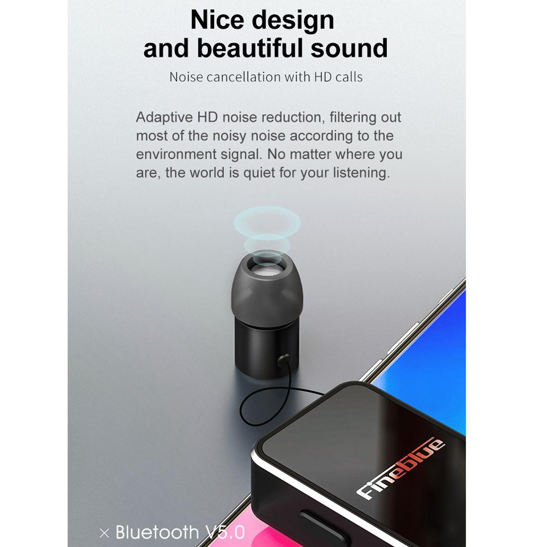 Wireless Bluetooth Earphone with Vibrating Alert and Clip - Black 12