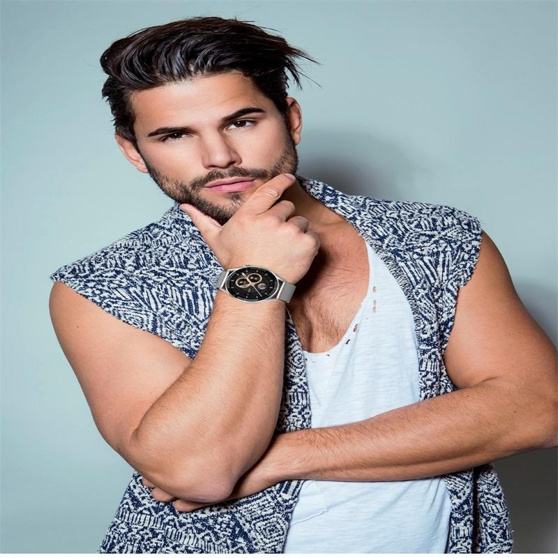 Smart Steel Watch With Colour Screen - Silver 7