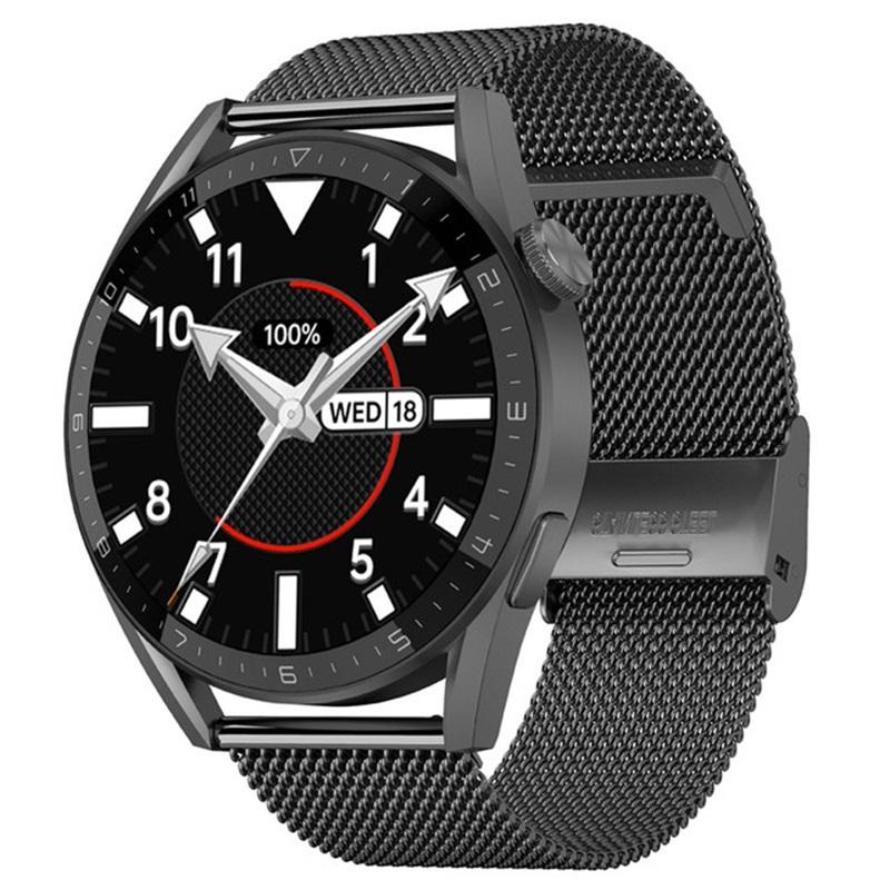 Smart Steel Watch With Colour Screen - Silver 12