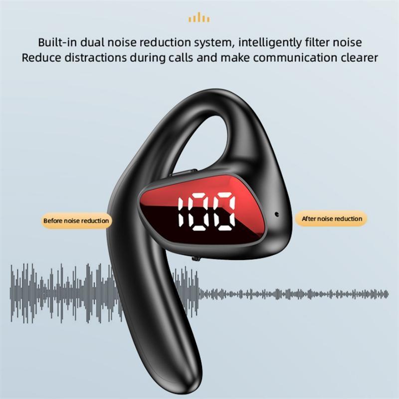 Air Conduction Bluetooth Earphone - Business Model - Red 5