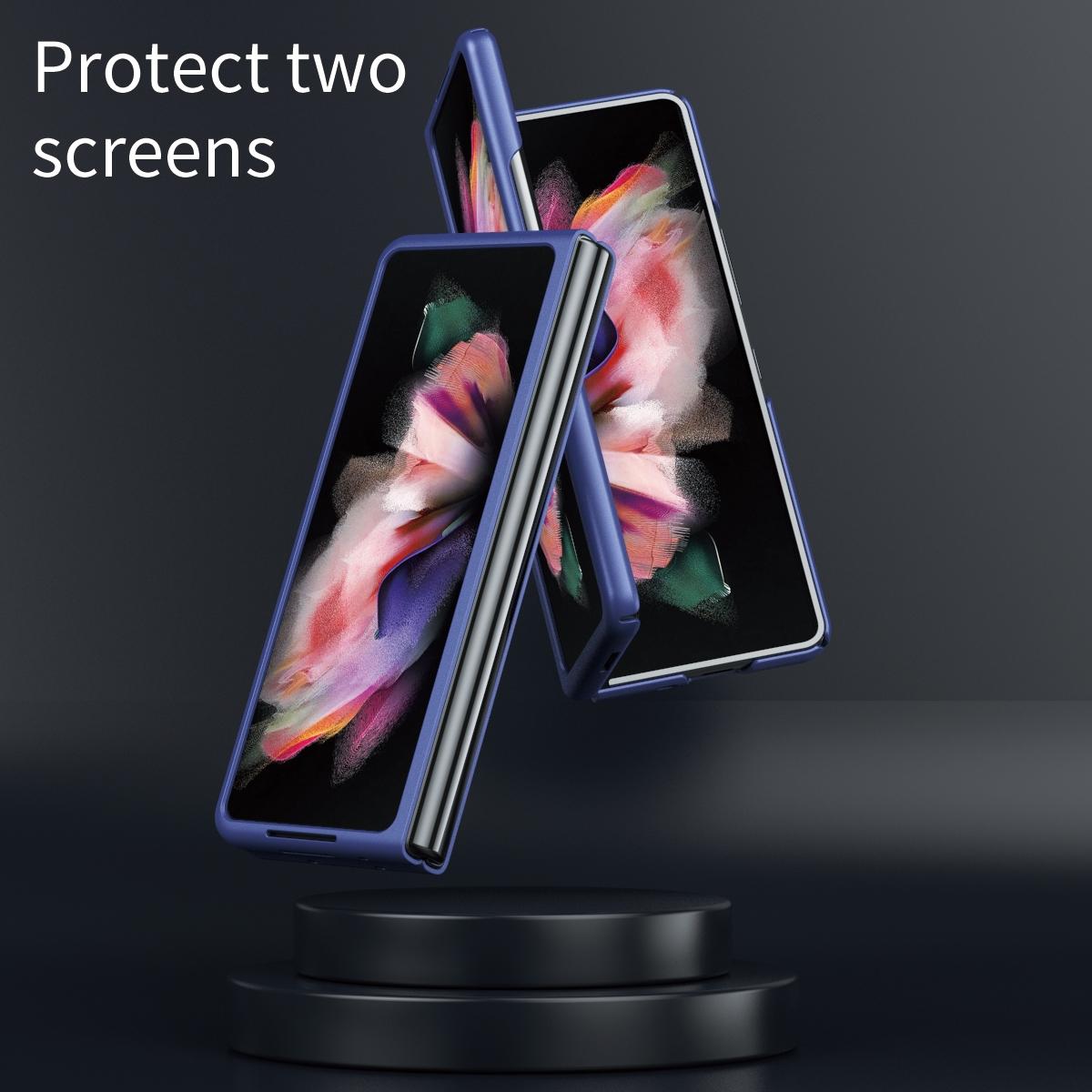 For Samsung Galaxy Z Fold4 5G Foldable Shockproof Phone Case - Black 6