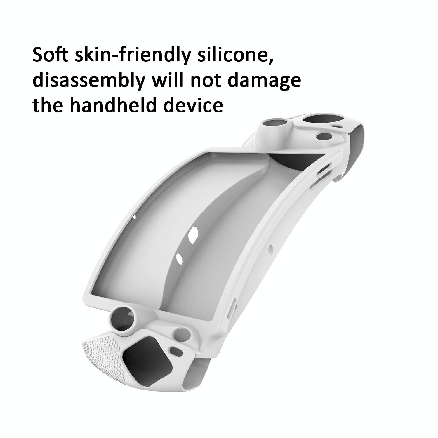 Protective Cover for Sony Ps Portal Game Console - All-inclusive Oil Spray Case - White 4
