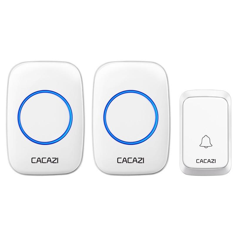 Wireless Waterproof Doorbell Cacazi A06 Dc 1 To 2 Battery Smart Home - Black 12