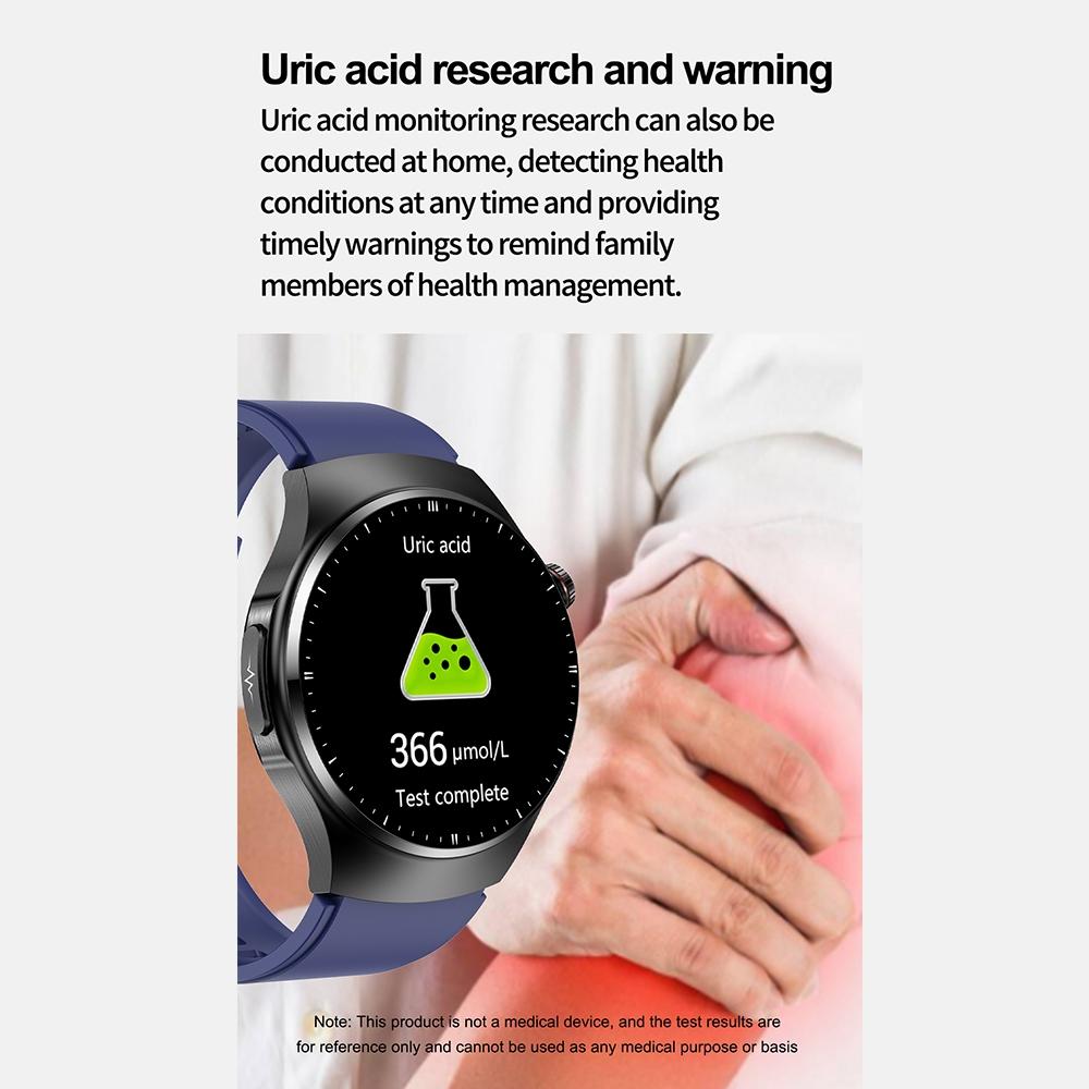 1.39 Inch Ip67 Waterproof Sports Health Monitoring Smart Bluetooth Calling Watch - Blue Silicone 6