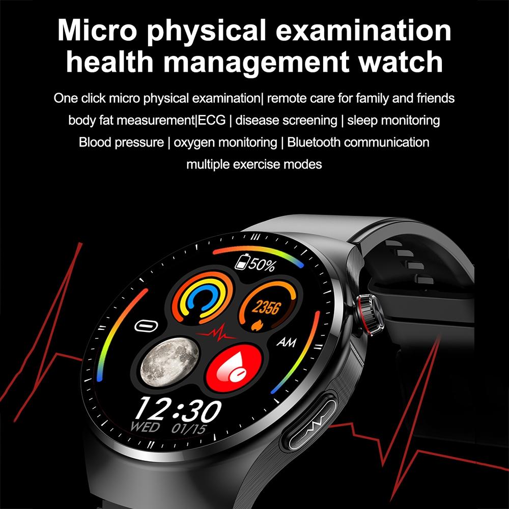 1.39 Inch Ip67 Waterproof Sports Health Monitoring Smart Bluetooth Calling Watch - Blue Silicone 13