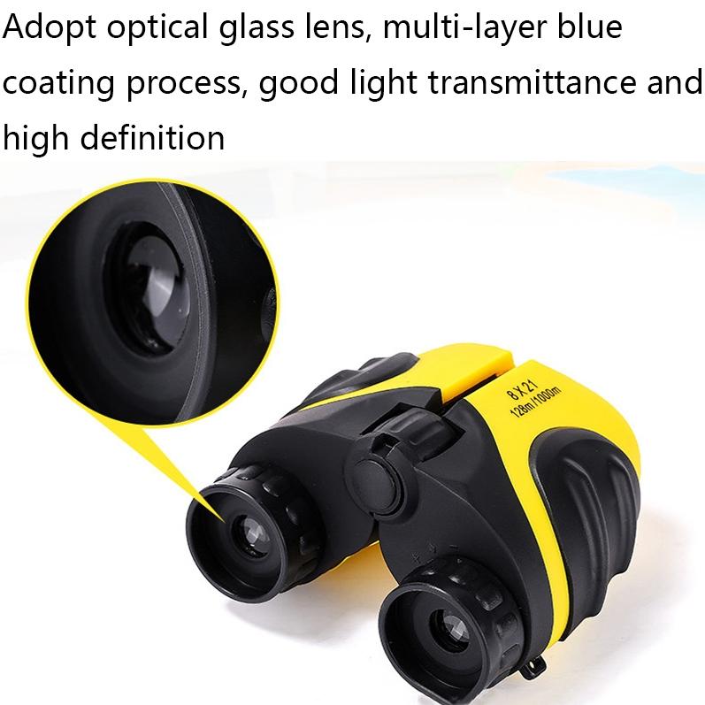 Mini Hd Binoculars for Children - Compact and High-quality - Yellow 5
