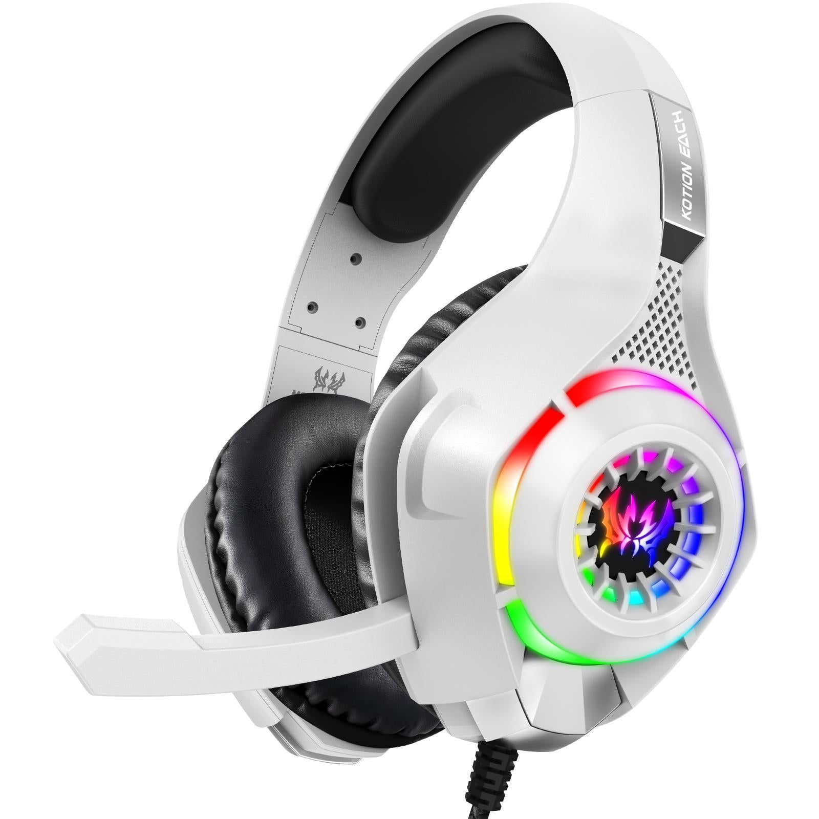 Omni Mic Noise Reduction Headset 1.9M Length - White 9