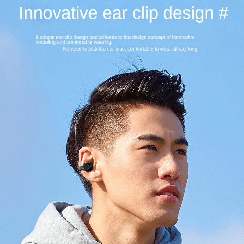 Wireless Single-ear Bluetooth 5.3 Earphone - Z28 - White Box Packag 5