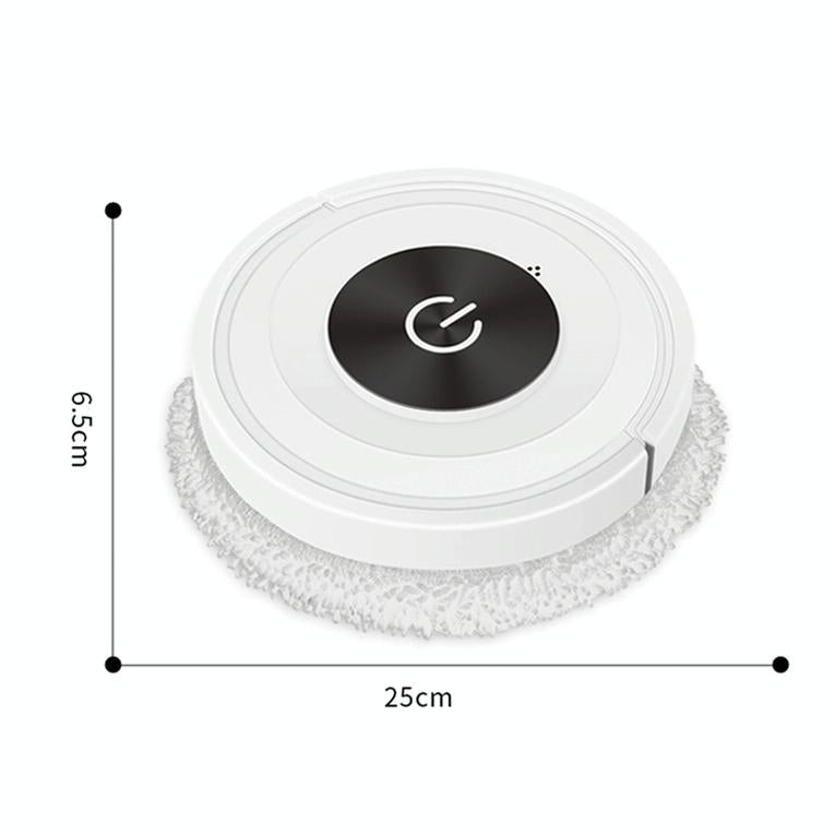 Smart Automatic Sweeping & Mopping Machine - Dry / Wet - Elegant White 6