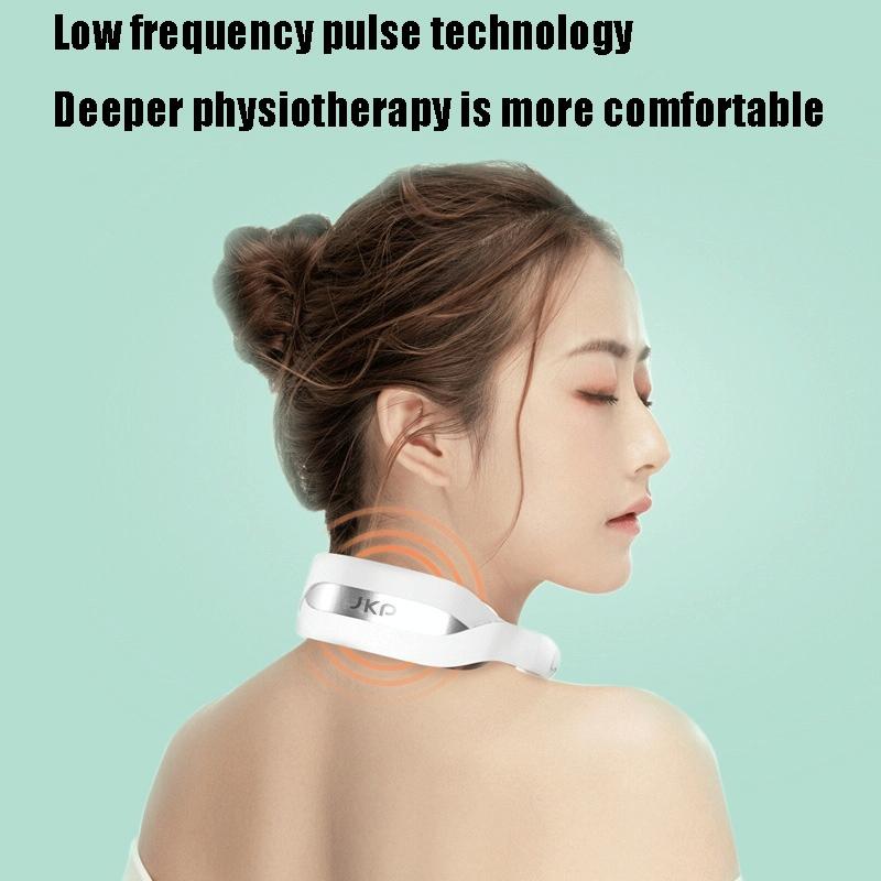 Mini Cervical Vertebra Massager For Neck Protection 159X129X61.5 Mm - White 9