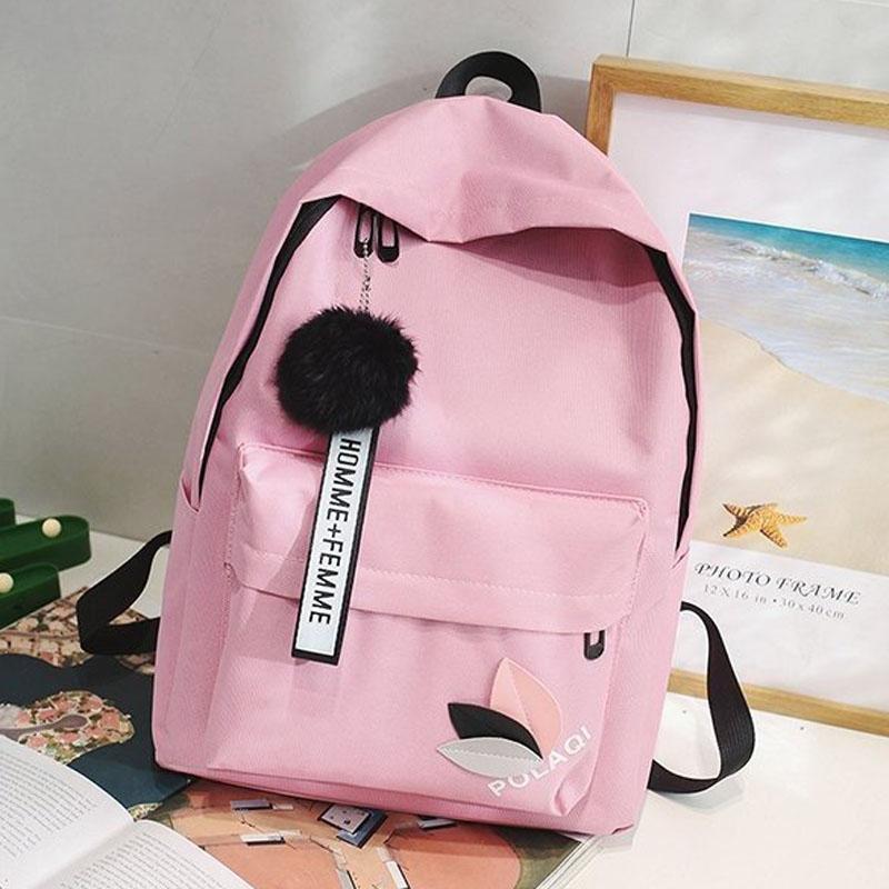 Student Canvas Backpack - Black 10