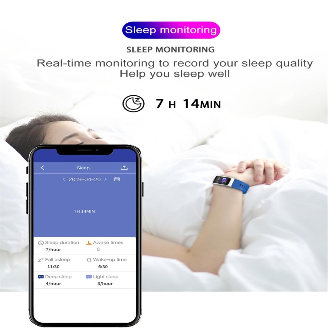 Waterproof Smart Watch With Heart Rate And Sleep Monitoring - Gray 6