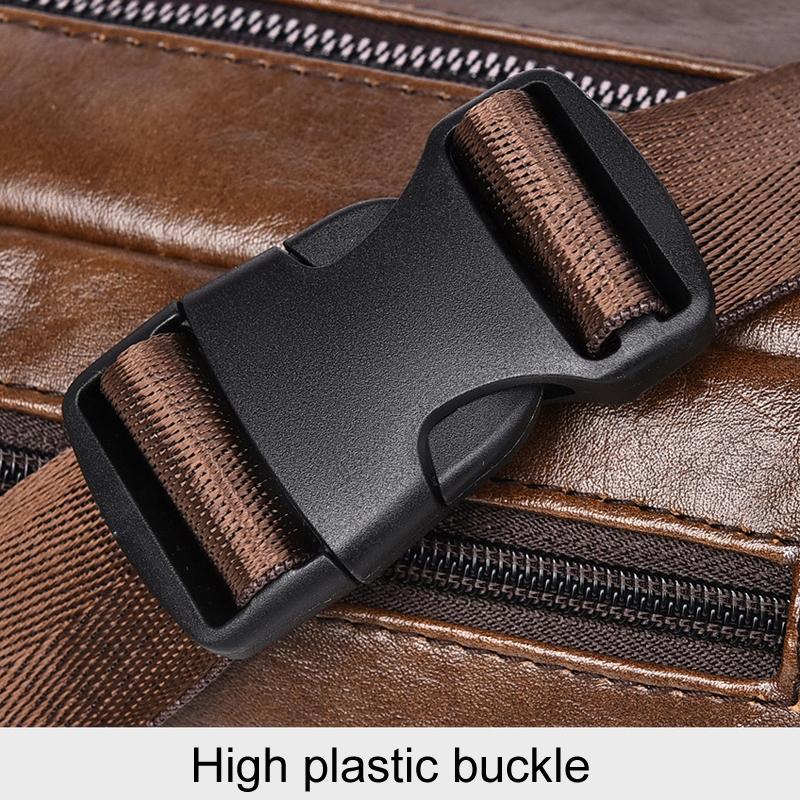 Large Capacity Waterproof Sports Waist Pack For Men - Brown 8