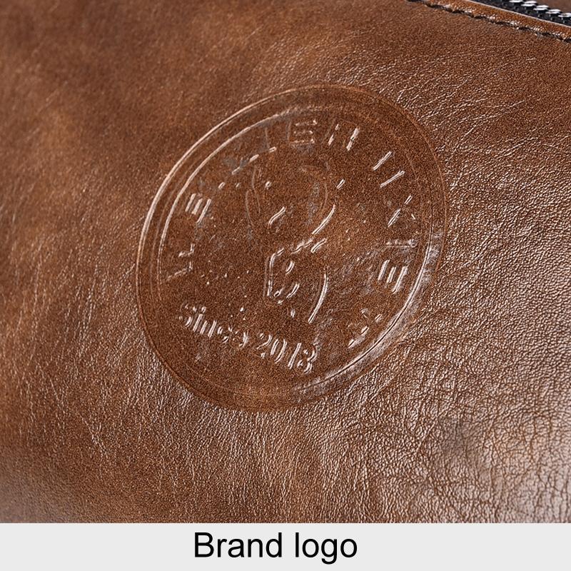 Large Capacity Waterproof Sports Waist Pack For Men - Brown 9