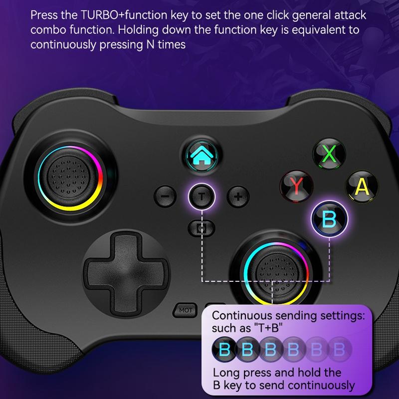 Vortex Grip for Wireless Gaming on Switch / Ps3 / Ps4 / Android / Ios - Black 8