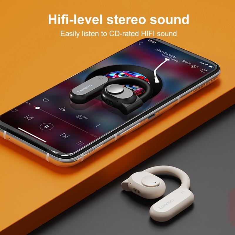 Wireless Bluetooth Sports Earphones - Lp76 Air Conduction Tws - Black 5