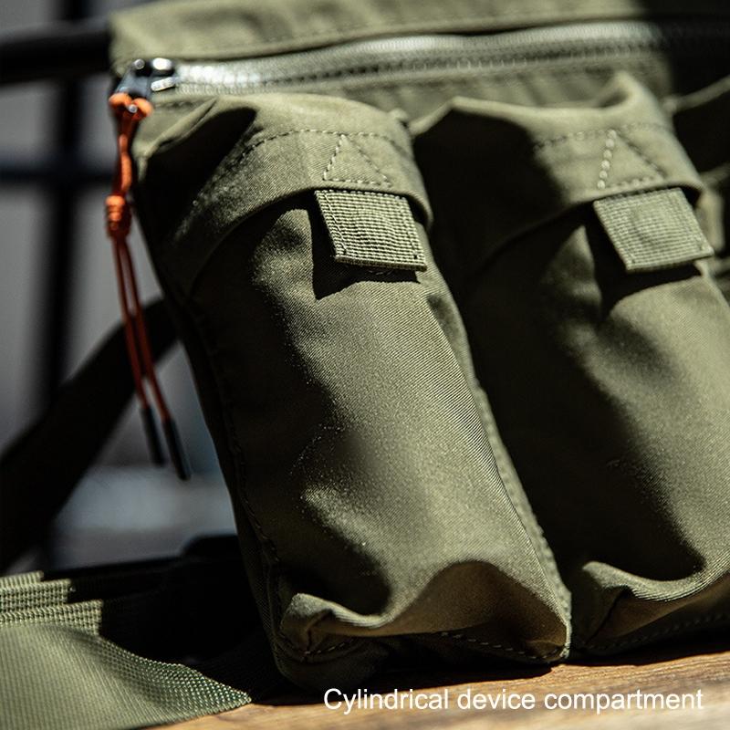 Carbon Black Single Shoulder Messenger Bag 5