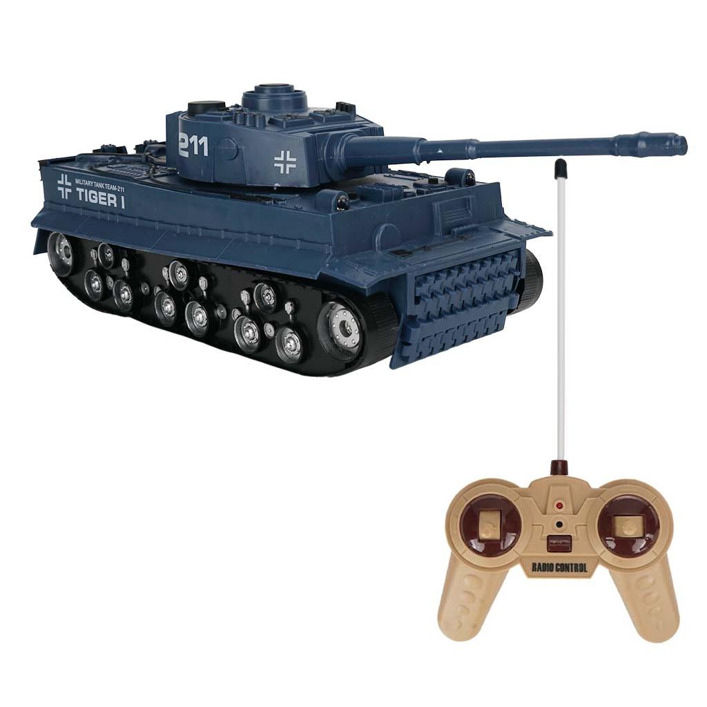 1 32 Four-way Rc Tank with Remote Control - Green 11