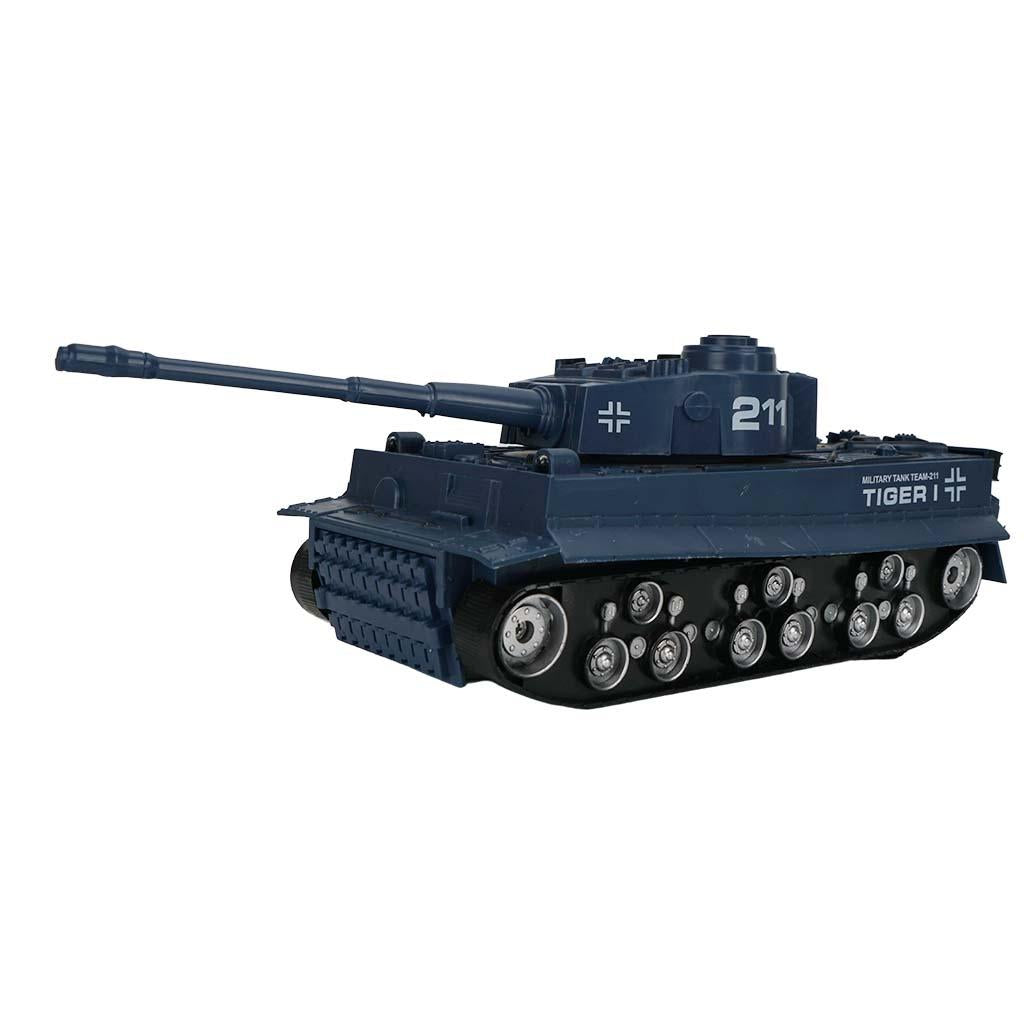 1 32 Four-way Rc Tank with Remote Control - Green 12