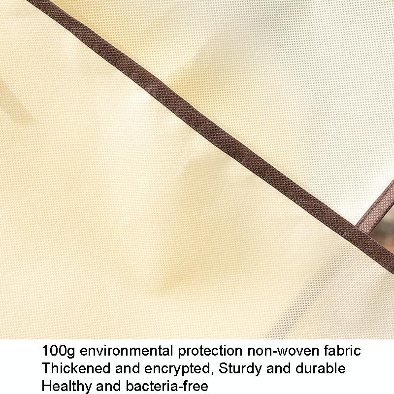 Thickened Non Woven Sunbed Quilt Mat - Light Gray 5