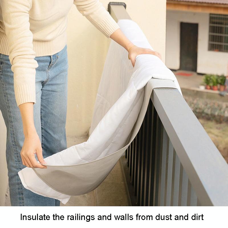 Thickened Non Woven Sunbed Quilt Mat - Light Gray 7