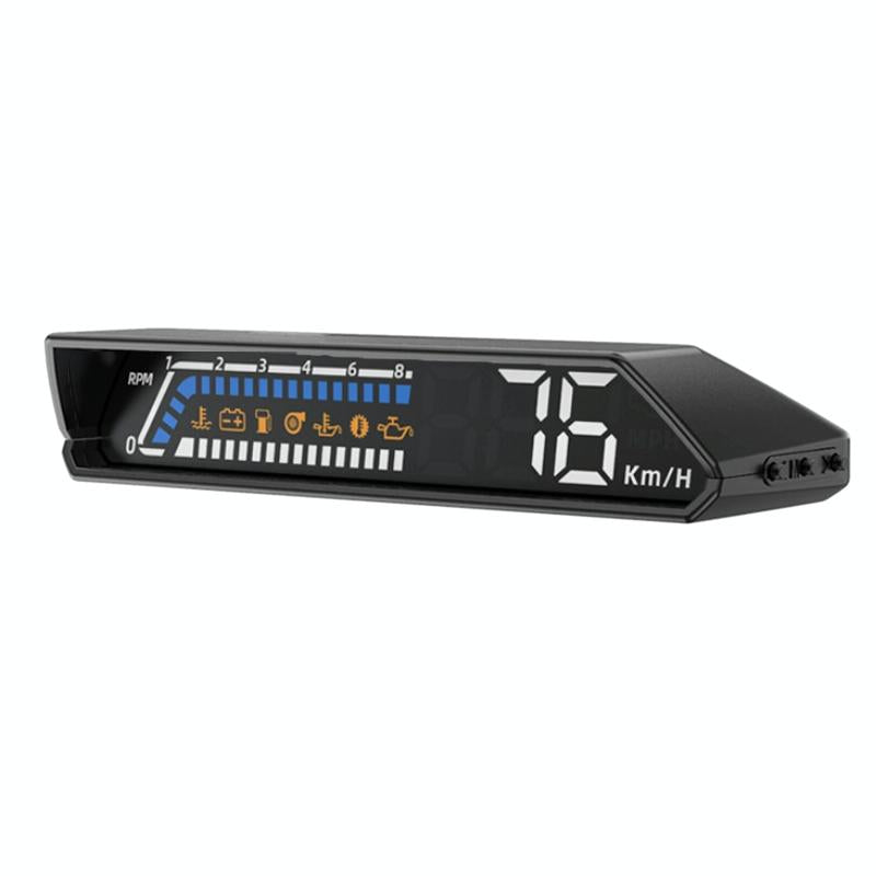 Vehicle Obd Head Up Display Multi Function Instrument For Oil Temp & Gearbox Monitoring - S101 14