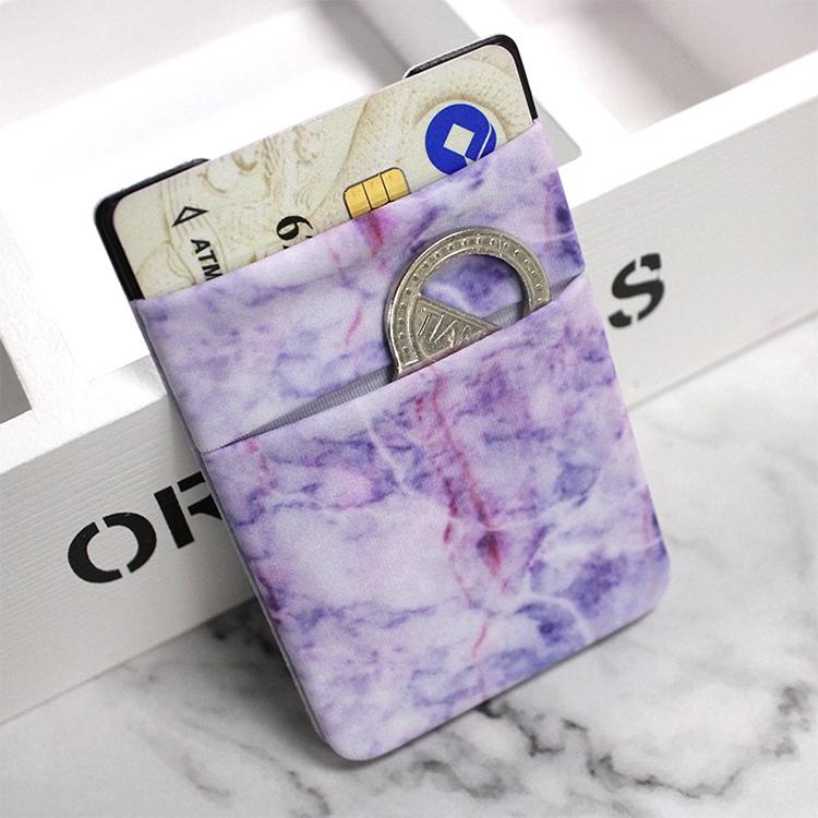 Marble Road Stretch Phone Card Holder Sticky Clip - White 8