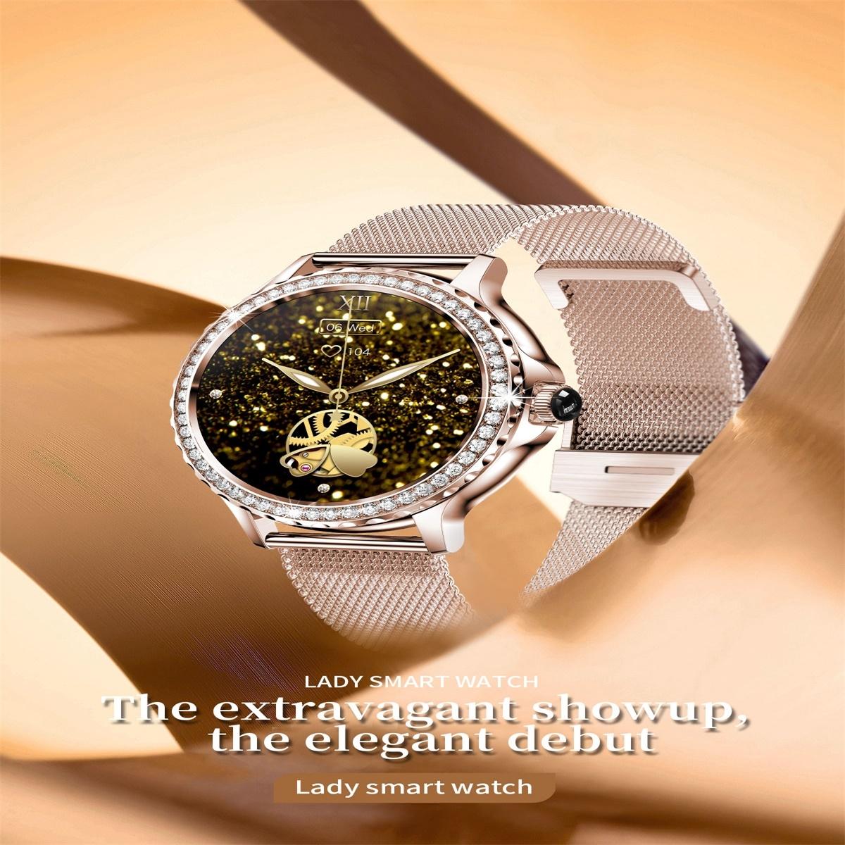 1.3 Inch Ip68 Waterproof Colour Screen Smart Watch Support Heart Rate / Blood Pressure / Blood Oxygen Monitoring - Silver 4