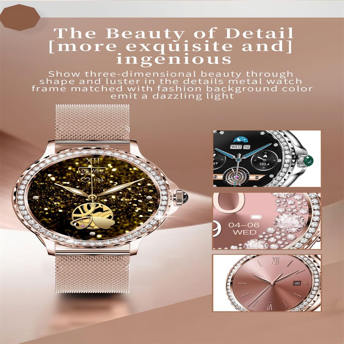1.3 Inch Ip68 Waterproof Colour Screen Smart Watch Support Heart Rate / Blood Pressure / Blood Oxygen Monitoring - Silver 5