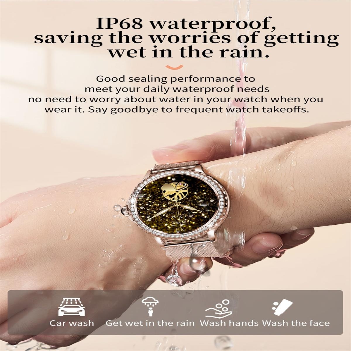 1.3 Inch Ip68 Waterproof Colour Screen Smart Watch Support Heart Rate / Blood Pressure / Blood Oxygen Monitoring - Silver 9