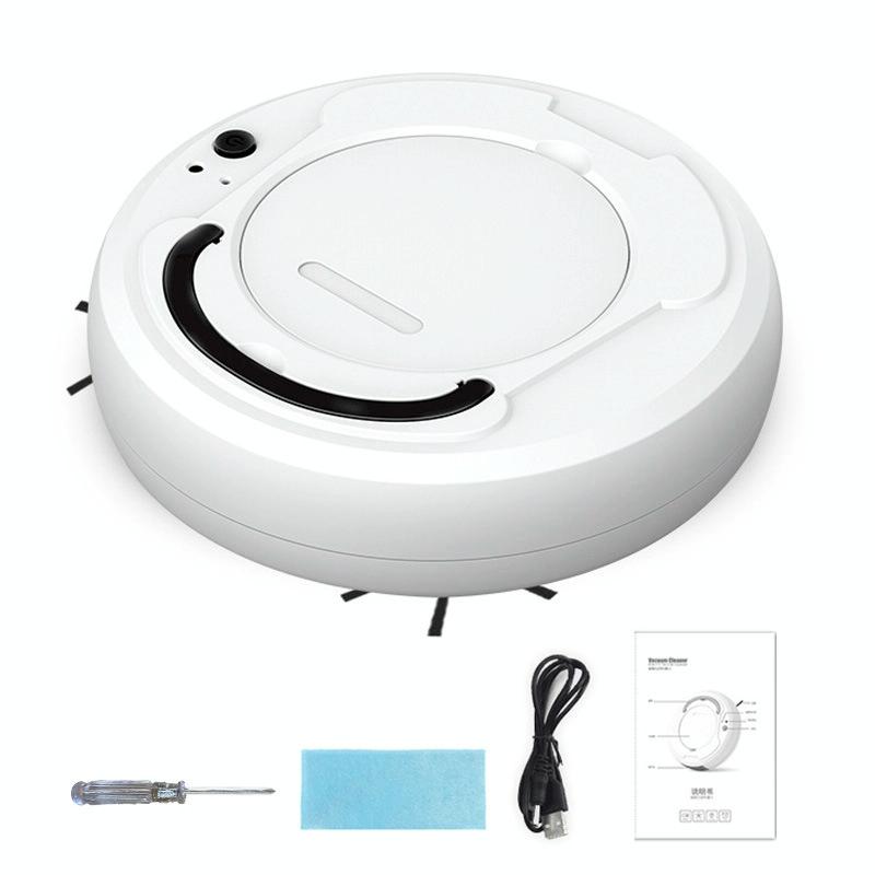 Smart 3-in-1 Robot Vacuum with Wet / Dry Mopping - Rechargeable & Auto Cleaning - Black - Black 14