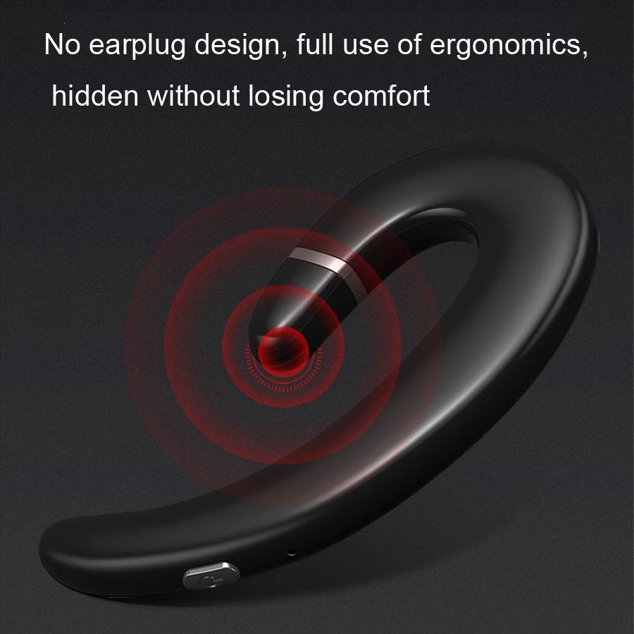 Waterproof Wireless Earphone with Mic for Android / Iphone - Red 12