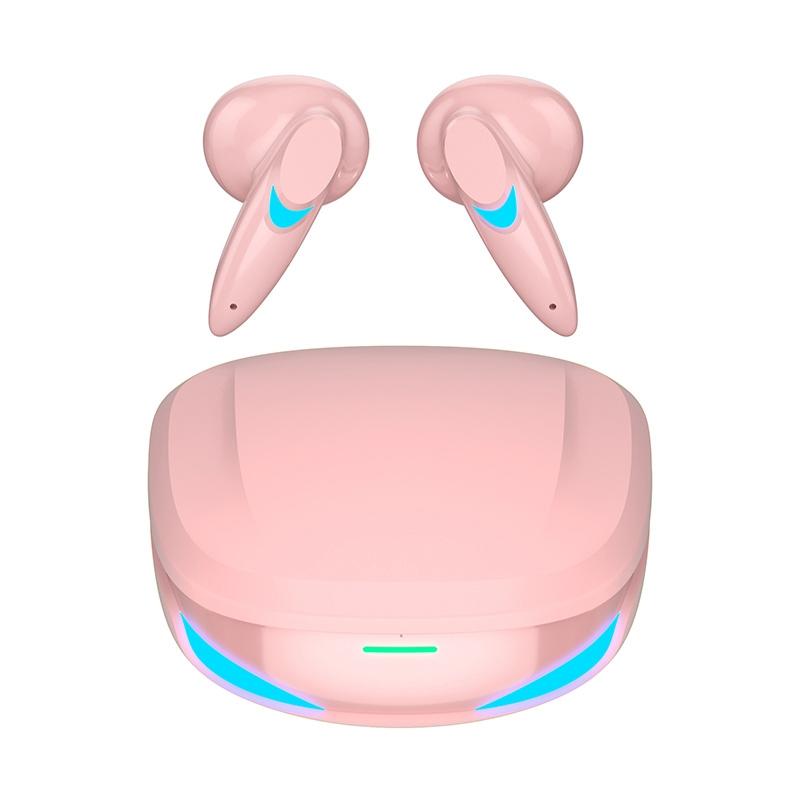 True Stereo Touch Bluetooth Earphones - G10 Tws 5.2 - Pink 12
