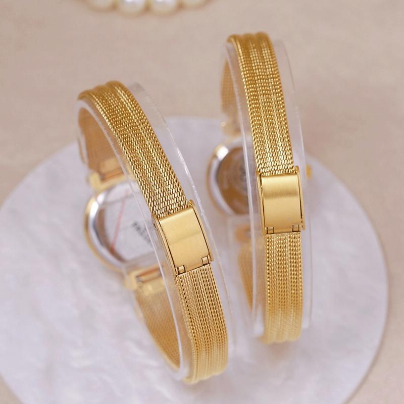 Retro Butterfly Mesh Watch for Women - 22mm Stainless Steel Strap - Classic Silver 6