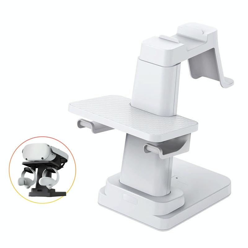 Universal Vr Headset Handle Bracket - Compatible with Pico4 Meta Quest Rift s Htc - White 2