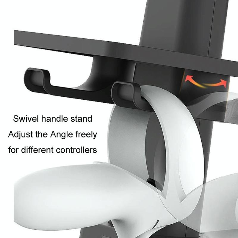 Universal Vr Headset Handle Bracket - Compatible with Pico4 Meta Quest Rift s Htc - White 6