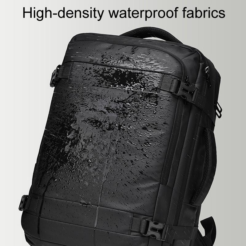 Expandable Double Shoulder Backpack For Business Or Casual Use - Gray 13