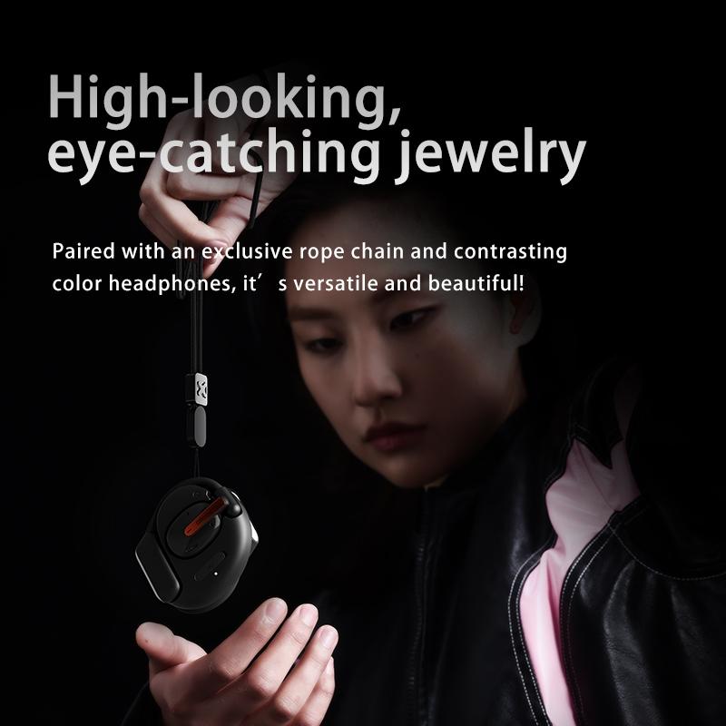 Bluetooth Earphones with Ear-mount Design - Black 8