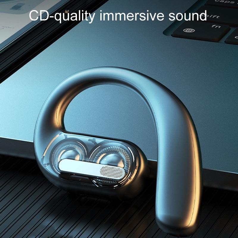 Wireless Dual Speaker On-ear Bluetooth Earphone - Single Ear - White 7
