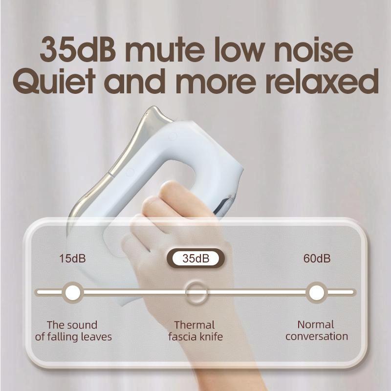 Electric Heating Ems Meridian Dredge Fascia Knife Pain Relief Tool - White 9