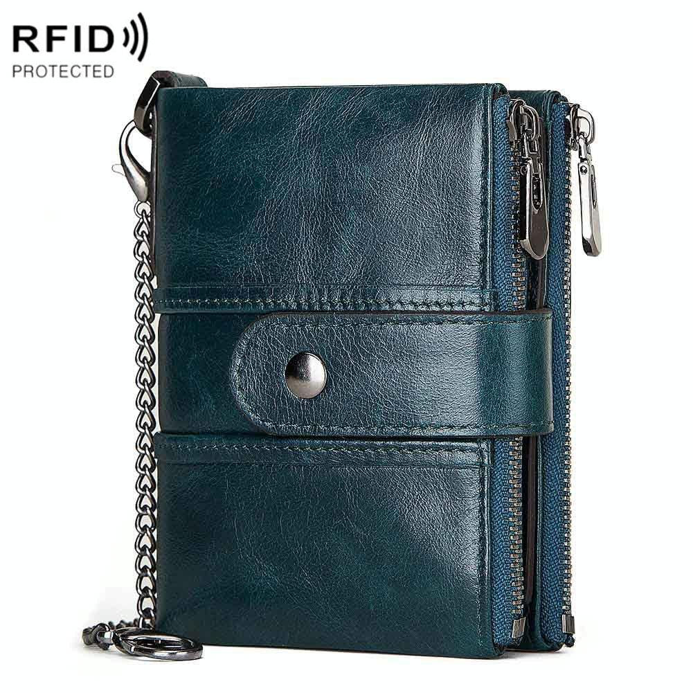 Secure Multi-function Rfid Wallet - Anti-theft - Khaki