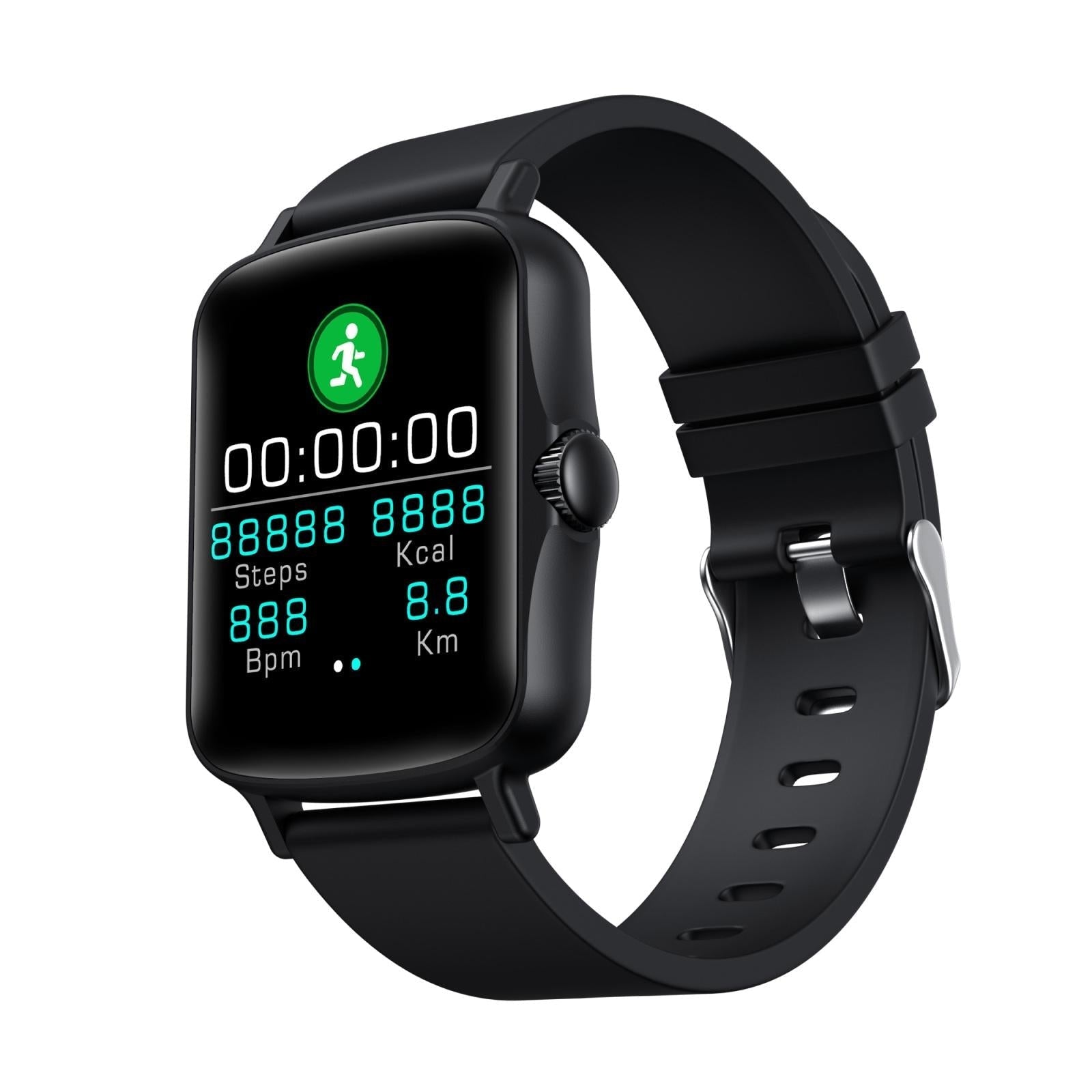 1.44 Inch Ip67 Waterproof Smart Watch With Hd Touch Screen - Black 12
