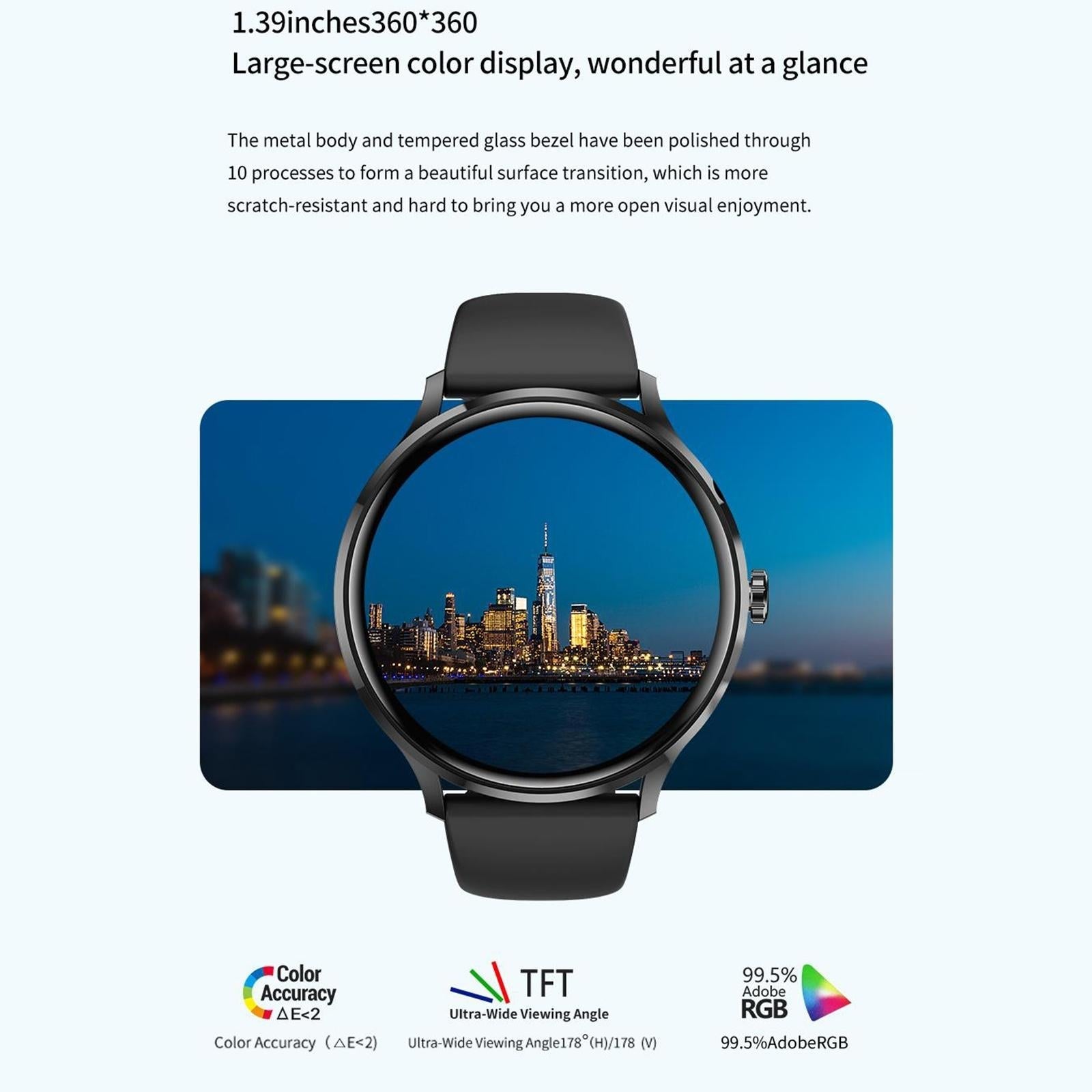 1.39 Inch Bt5.2 Smart Sport Watch Support Bluetooth Call / Sleep / Blood Oxygen / Temperature / Heart Rate / Blood Pressure Health Monitor - Pink 6