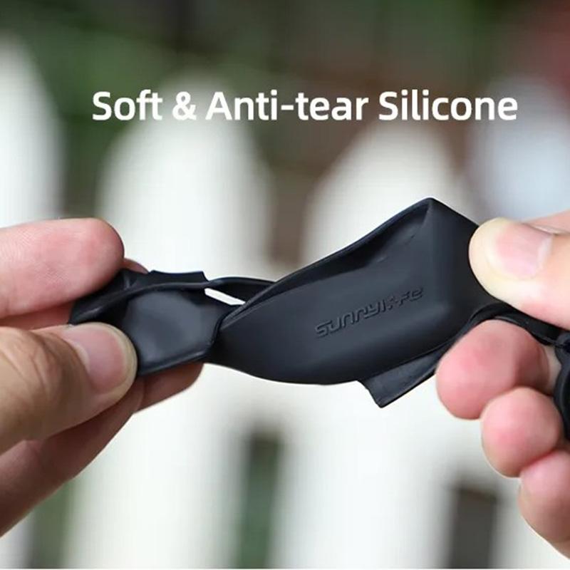 Silicone Case for Insta360 Go 3 with Neck Strap and Skin Wrap - Black 8