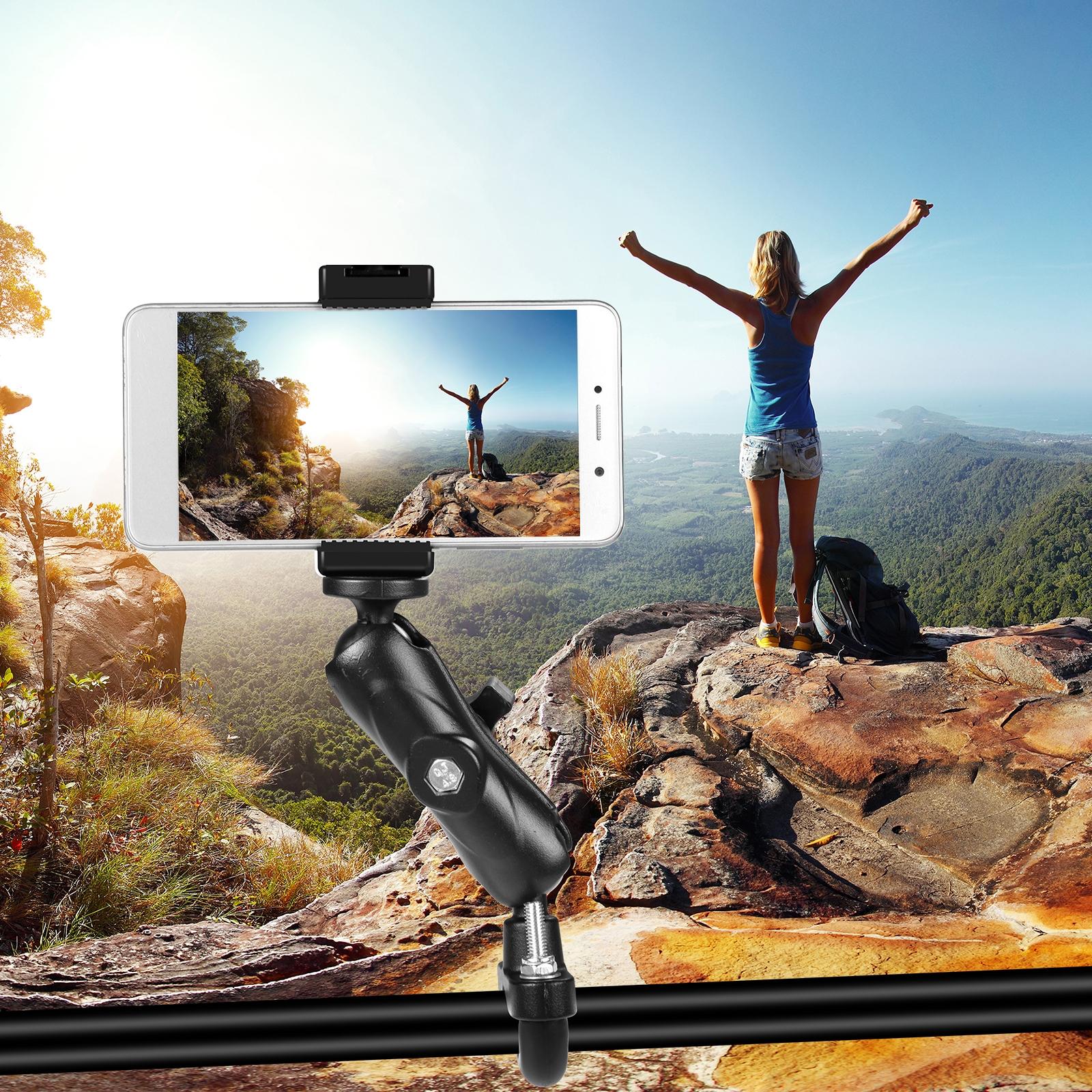 Motorcycle Handlebar Fixed Mount u Bolt Base Holder for Gopro and Other Action Cameras 6