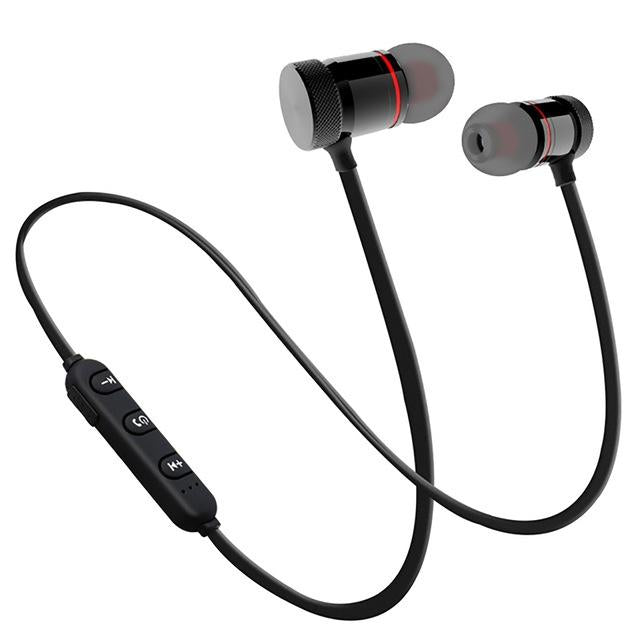 Wireless Bluetooth Sport Earbuds with Mic - Moreblue S07 - Gold 9