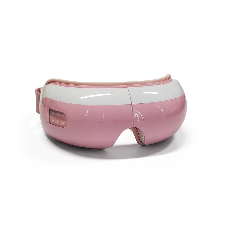 Adjustable Eye Massager With Hot Compress Black - Pink 12