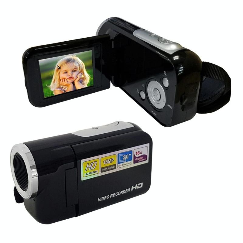 16Mp Digital Camera For Photos And Videos - Black 7