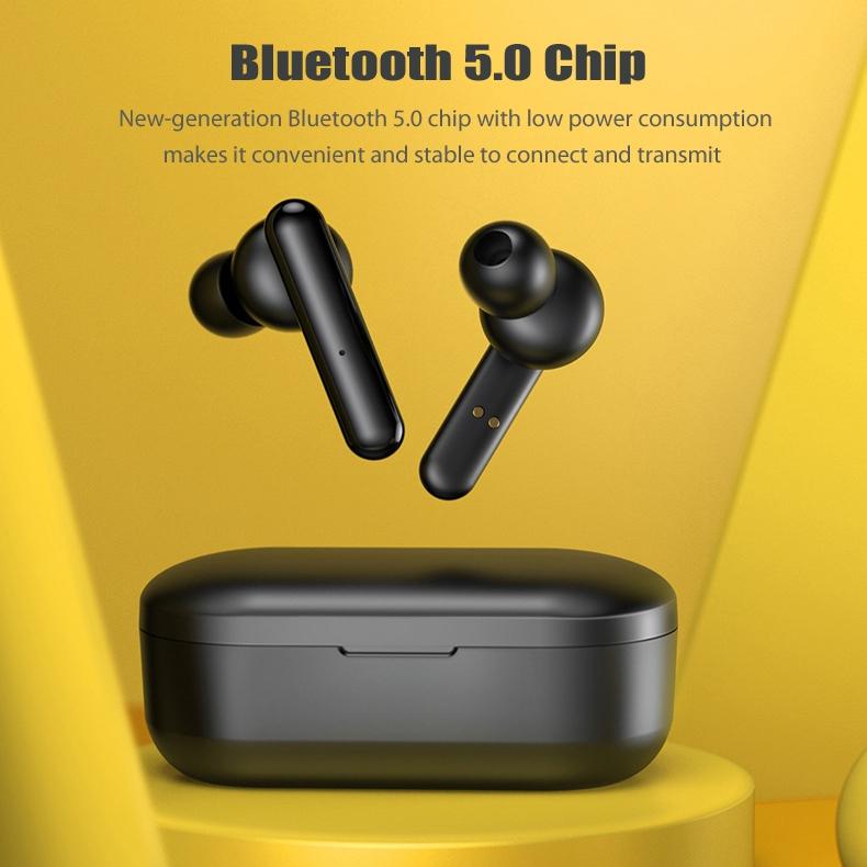 Mini Touch Control Tws Wireless Earphones with Mic & Charger Box - Blue 15