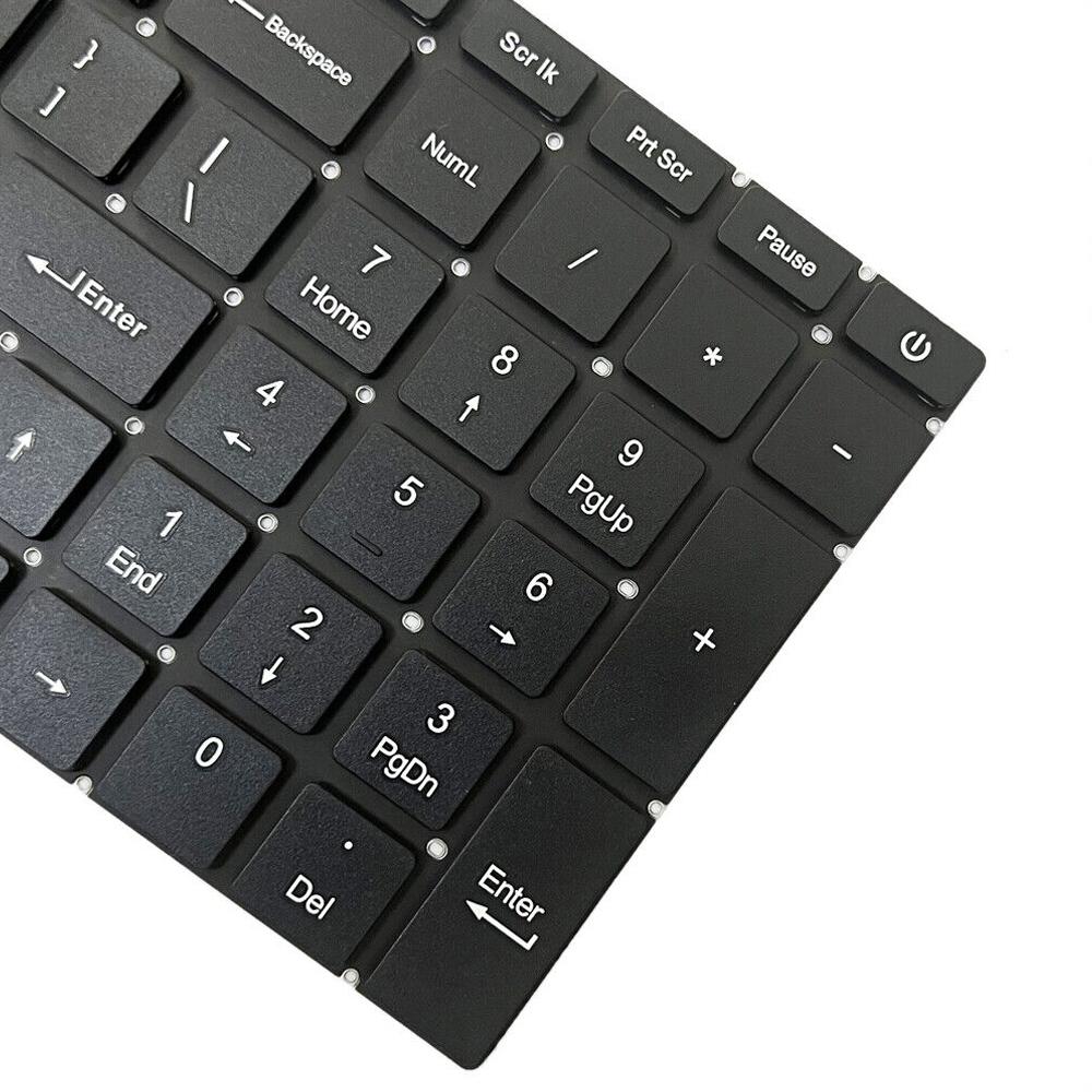 Us Version Laptop Keyboard for Gateway N15cs9 / X317h - Black 5